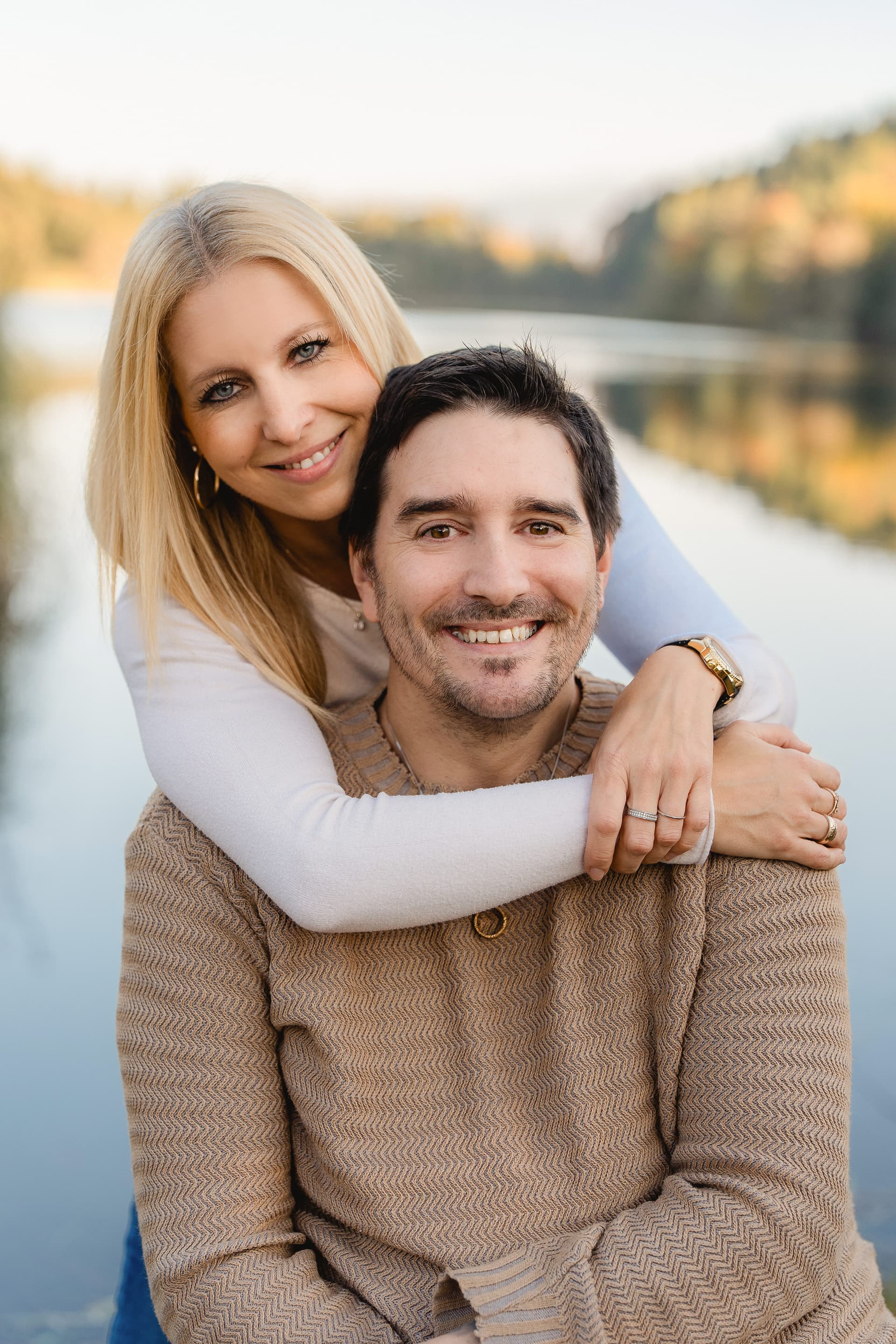 Christoph und Jacqueline Hubmann am Wörthersee