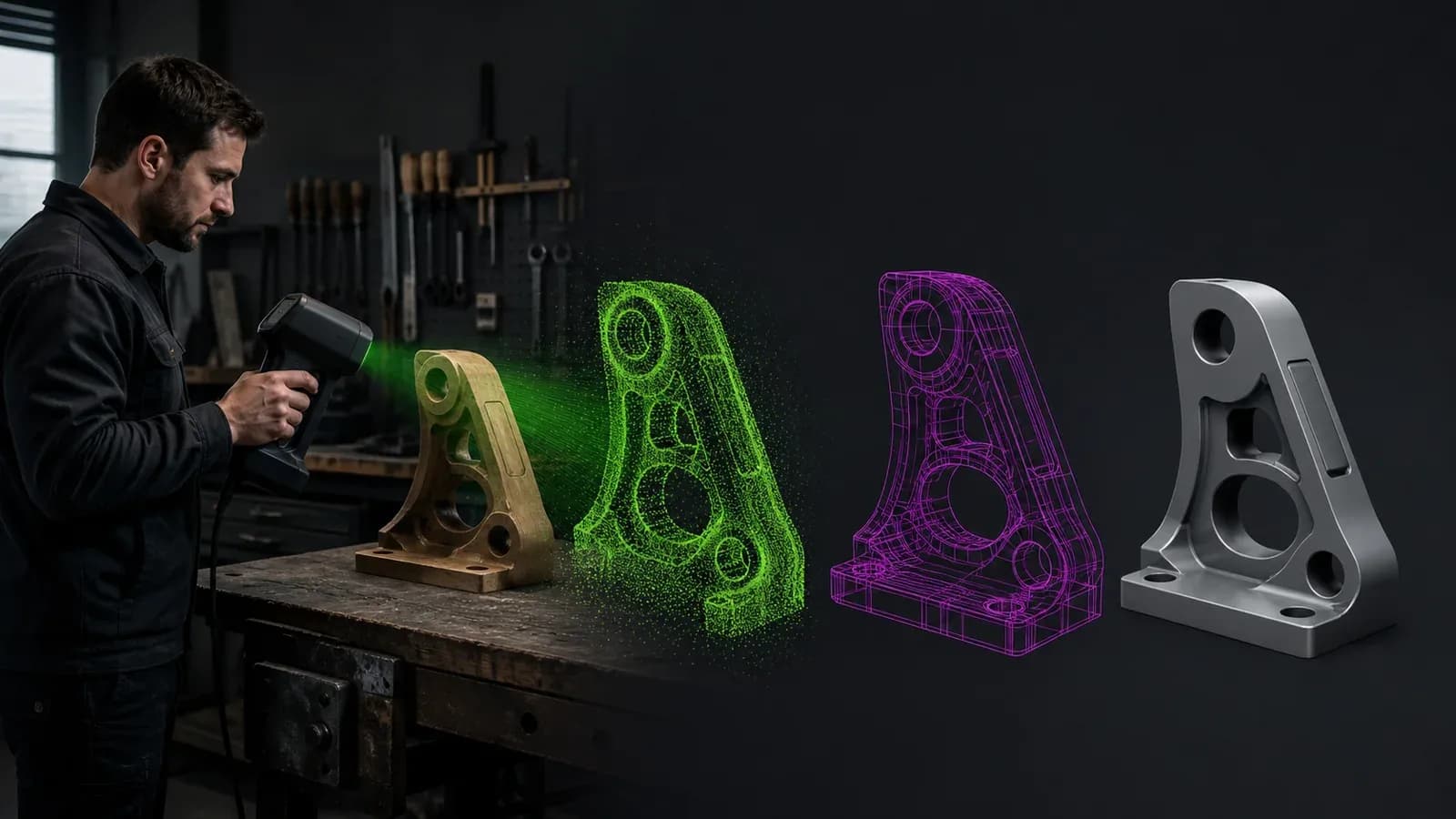 3D-Scans zu CAD-Modellen: Was das für kleine Handwerksbetriebe bedeutet