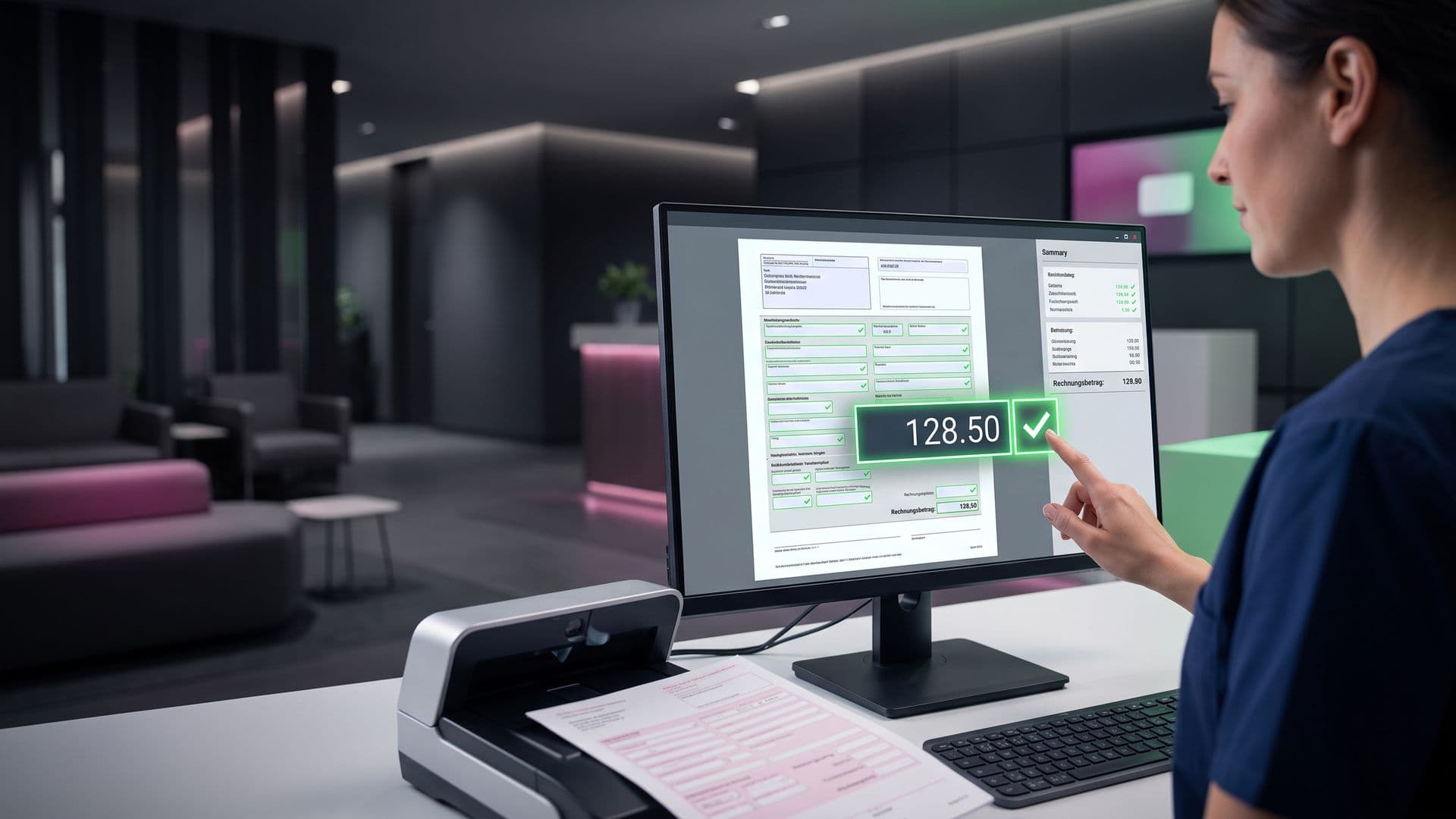 Praxisformulare automatisch auslesen: Wie KI Arztpraxen an der Rezeption entlastet